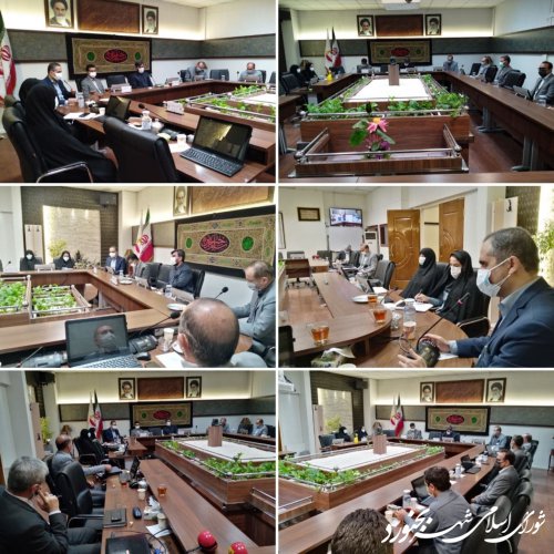 جلسه دانشکده فنی و حرفه ای استان با اعضای شورای اسلامی شهر بجنورد
