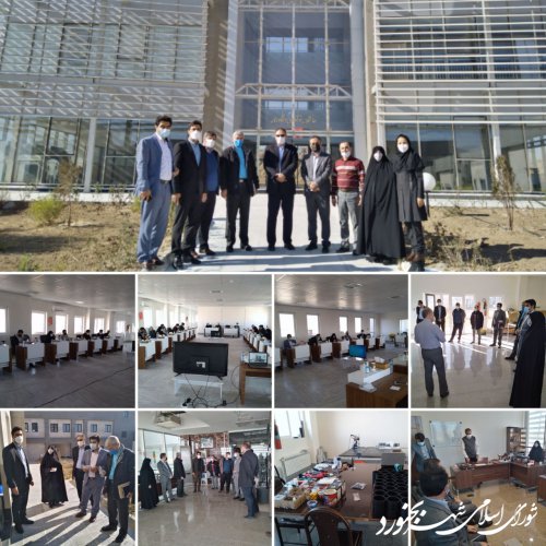 بازدید اعضای شورای اسلامی شهر بجنورد از پارک علم و فن آوری