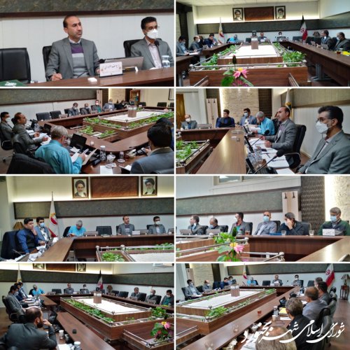 چهاردهمين جلسه کمیسیون برنامه، بودجه و سرمايه گذاري شورای اسلامی شهر بجنورد برگزار شد.
