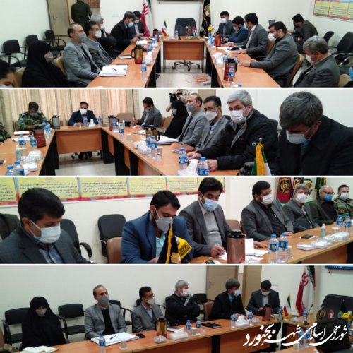 جلسه هماهنگی پروژه فرهنگی و موزه دفاع مقدس خراسان شمالی برگزار گردید.