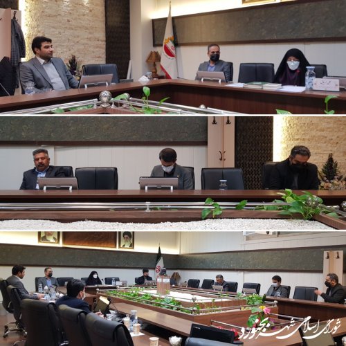 جلسه کمیسیون عمران معماری و شهرسازی شورای اسلامی شهر بجنورد برگزار شد.