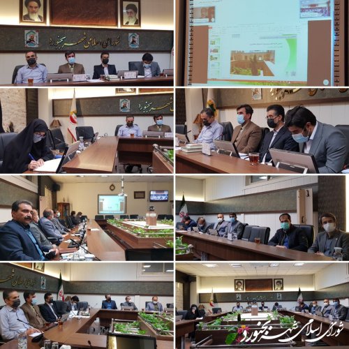 جلسه کمیسیون عمران،معماری شهرسازی شورای اسلامی شهر بجنورد برگزار شد.