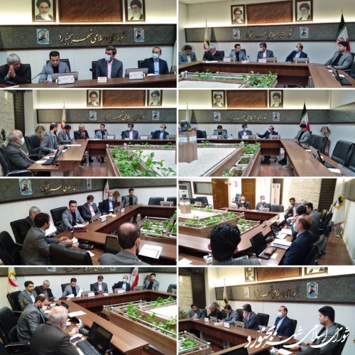 جلسه تلفيقي کمیسیون فرهنگی اجتماعی و کمیسیون ورزش و جوانان شورای اسلامی شهر بجنورد برگزار شد