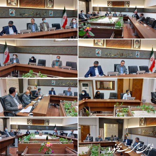 جلسه انتخاب هيات امنای مرکز آموزش وپژوهش شورای اسلامی شهر بجنورد برگزار شد