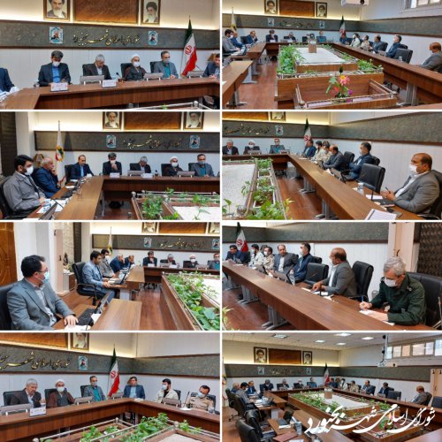 کمیسیون ترویج فرهنگ جهاد ، ایثار و شهادت شورای اسلامی شهر بجنورد برگزار شد