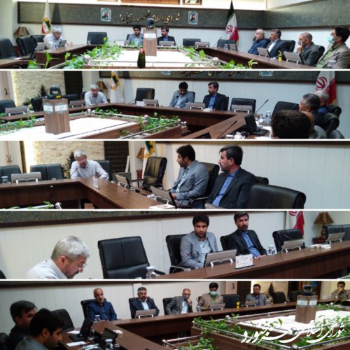 کمیسیون خدمات و زیست شهری شورای اسلامی شهر بجنورد برگزار شد