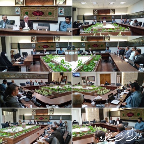 اولین جلسه کمیسیون حقوقی، نظارت و پیگیری شورای اسلامی شهر بجنورد در سال دوم برگزار شد