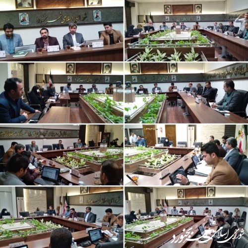 هفتاد و چهارمین جلسه رسمی شورای اسلامی شهر بجنورد برگزار شد