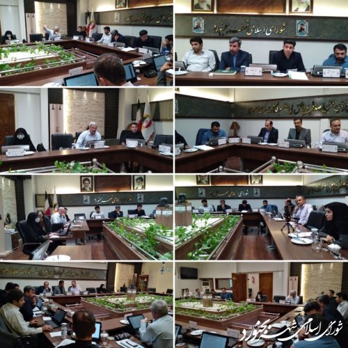 یکصد و یازدهمین جلسه رسمی شورای اسلامی شهر بجنورد برگزار شد