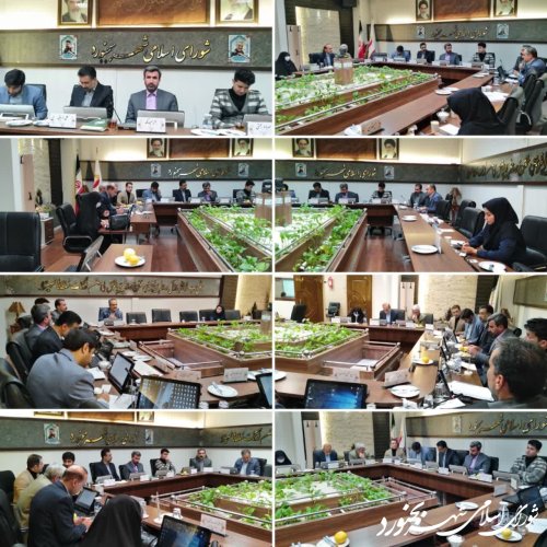 یکصد و سی و پنجمین جلسه رسمی شورای اسلامی شهر بجنورد برگزار گردید