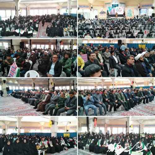 حضور شورای اسلامی شهر و شهرداری بجنورد در مراسم گرامیداشت یوم الله نهم دی ماه