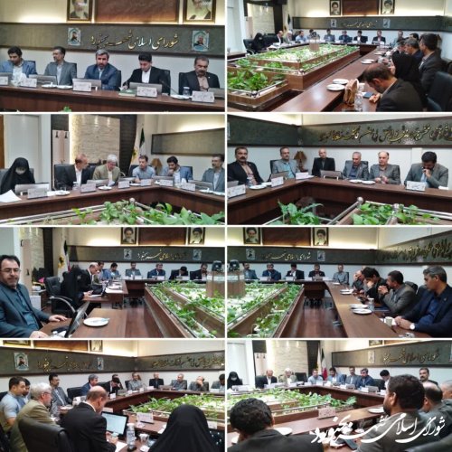 یکصد و شصت و چهارمین جلسه رسمی شورای اسلامی شهر بجنورد برگزار گردید