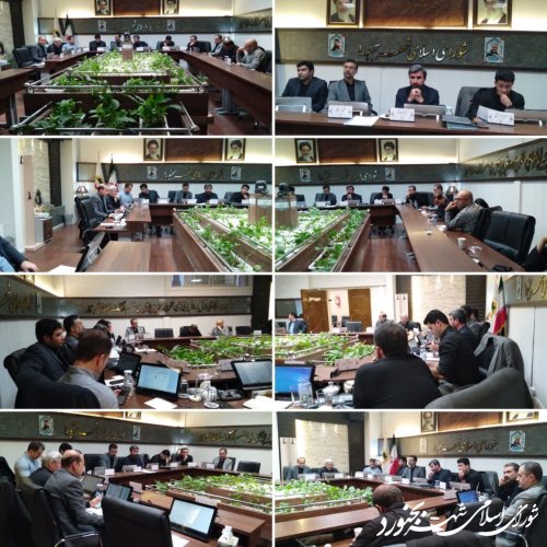 یکصد و شصت و هفتمین جلسه رسمی شورای اسلامی شهر بجنورد برگزار گردید