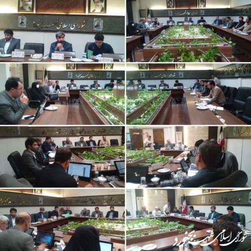 یکصد و هفتاد و چهارمین جلسه رسمی شورای اسلامی شهر بجنورد برگزار گردید