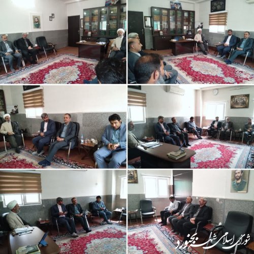 دیدار شورای اسلامی شهر و شهرداری بجنورد با نماینده ولی فقیه در استان و امام جمعه شهرستان بجنورد