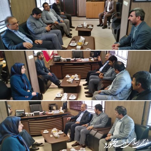 دیدار رئیس دانشگاه علوم پزشکی خراسا‌ن‌شمالی با ریاست شورای اسلامی شهر بجنورد