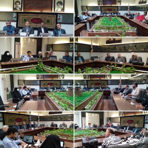 جلسه کمیسیون برنامه بودجه و حقوقی شورای اسلامی شهر بجنورد برگزار گردید