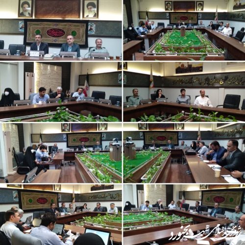 جلسه کمیسیون توسعه عمران و خدمات شهری شورای اسلامی شهر بجنورد برگزار گردید