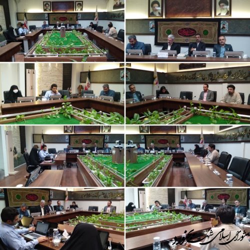 جلسه کمیسیون نظارت ارزیابی و پیگیری شورای اسلامی شهر بجنورد برگزار گردید