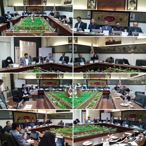 انتخابات هیات رئیسه و روئسای کمیسیون‌های تخصصی شورای اسلامی شهر بجنورد برگزار شد