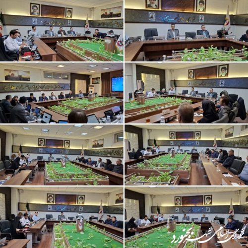 کمیسیون توسعه عمران و خدمات شهری شورای اسلامی شهر بجنورد برگزار گردید
