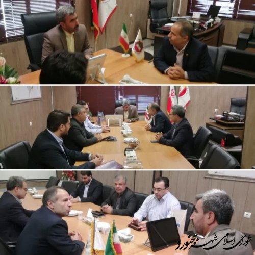 دیدار مدیر عامل مخابرات منطقه خراسان شمالی با رئیس شورای اسلامی شهر بجنورد