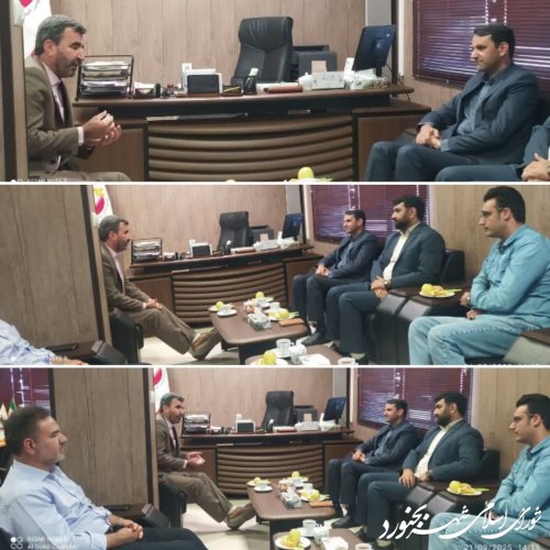 دیدار مشاور رییس ستاد کانون های مساجد کشور با رئیس شورای اسلامی شهر بجنورد