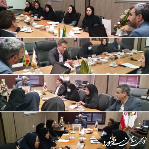 دیدار رئیس شبکه بهداشت شهرستان بجنورد با ریاست شورای اسلامی شهر بجنورد