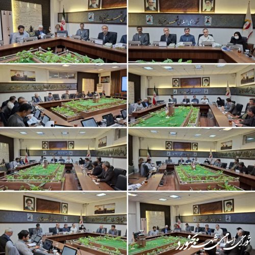 جلسه کمیسیون برنامه بودجه و حقوقی شورای اسلامی شهر بجنورد برگزار گردید