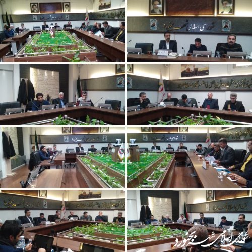 جلسه کمیسیون توسعه عمران و خدمات شهری شورای اسلامی شهر بجنورد برگزار گردید