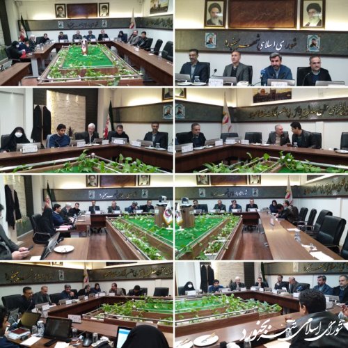 دویست و هفتاد و چهارمین جلسه رسمی شورای اسلامی شهر بجنورد برگزار گردید