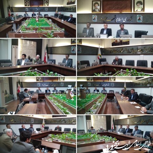 کمیسیون برنامه بودجه و حقوقی شورای اسلامی شهر بجنورد برگزار گردید