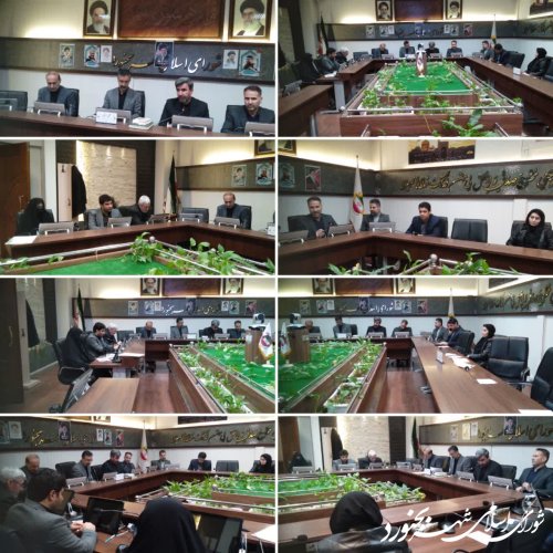 جلسه کمیسیون توسعه عمران و خدمات شهری شورای اسلامی شهر بجنورد برگزار گردید