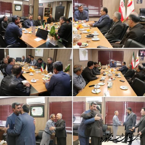 دیدار نوروزی شهردار و مدیران شهرداری بجنورد با ریاست شورای اسلامی شهر بجنورد