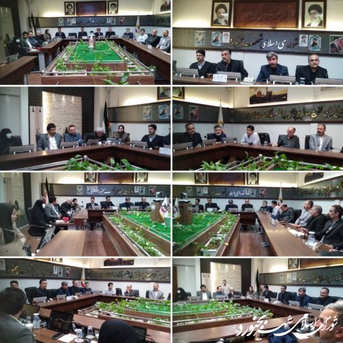 اولین جلسه کمیسیون توسعه عمران و خدمات شهری شورای اسلامی شهر بجنورد برگزار گردید