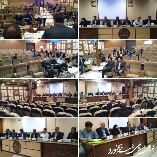 نشست خبری شورای اسلامی شهر و شهرداری بجنورد برگزار شد