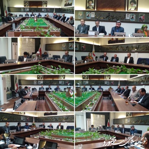 جلسه کمیسیون توسعه عمران و خدمات شهری شورای اسلامی شهر بجنورد برگزار گردید