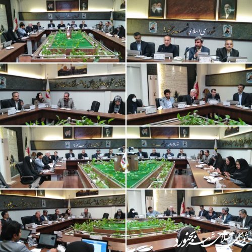 سیصد و چهارمین جلسه رسمی شورای اسلامی شهر بجنورد برگزار گردید