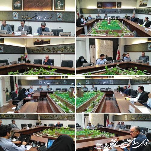 جلسه کمیسیون توسعه عمران و خدمات شهری شورای اسلامی شهر بجنورد برگزار گردید