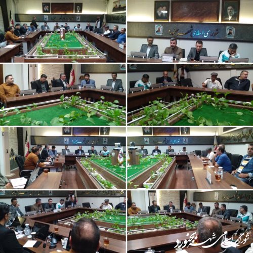 جلسه کمیسیون ورزش و جوانان شورای اسلامی شهر بجنورد برگزار گردید